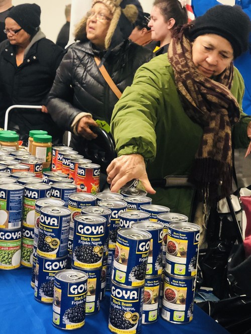 Goya Foods Observes Holy Week With His Eminence Timothy Cardinal Dolan And Makes Annual Donation Of 300,000 Pounds Of Food To Catholic Charities Of New York
