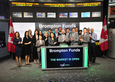 Brompton Funds Opens the Market (CNW Group/TMX Group Limited)
