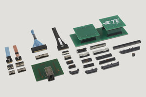 TE Connectivity annuncia connettori Sliver card edge conformi a SFF-TA-1002
