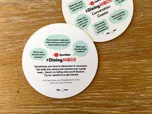 OpenTable Encourages Diners to get into #DiningMode This Mother's Day with the Gift of Uninterrupted Conversation