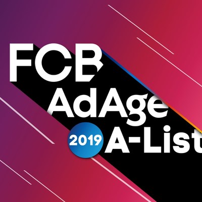 Advertising Age released the results of its annual A-List earlier this week, and Interpublic Group's FCB was recognized as one of the publication's top-ten agencies on their 2019 A-List.