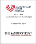 BGL Announces the Real Estate Sale of Bakersfield Heart Hospital