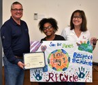 Local Tampa Middle School Students Celebrate Earth Day by Illustrating the Importance of Recycling