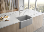 A masterpiece for smaller kitchens: BLANCO expands the IKON® Farmhouse Sink Collection with a 27" Single Bowl Apron