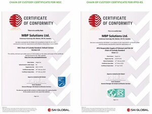 MBP Solutions Achieved 2 New Sustainability Certifications