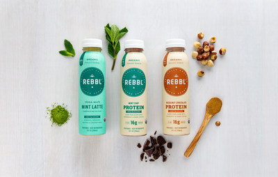 REBBL launches Yerba Mate Latte, Mint Chip Protein and Hazelnut Chocolate Protein flavors.