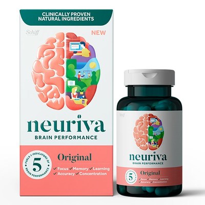 Neuriva – a science-backed dietary supplement and complementary digital training program to support brain health