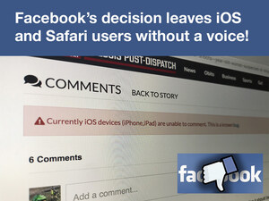 World Table Responds to Facebook's Latest Failure  - No longer supporting iOS &amp; Safari in Commenting Plugin