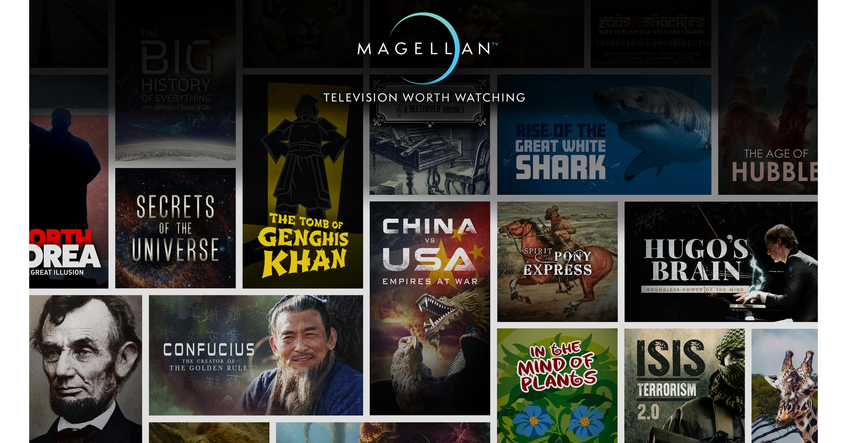 MagellanTV, a streaming documentary service, brings smart, curated