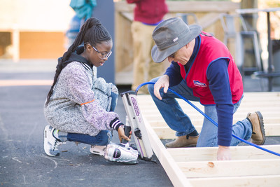 Lowe’s hosts immersion event to introduce high school students to the skilled trades industry.