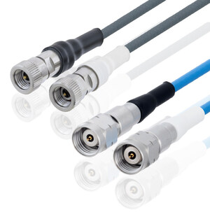 Pasternack Expands Line of Skew Matched Cable Pairs to Include 40 GHz and 67 GHz Models with Delay Match as Low as 1 ps