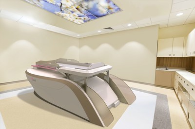 he GammaPod Stereotactic Radiotherapy System is a new tool designed to deliver noninvasive stereotactic partial breast irradiation treatments to breast cancer patients.  The delivery of higher doses in one or several large fractions differentiates stereotactic radiotherapy from conventional techniques.