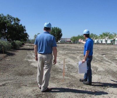 Location of the new solar energy array at Swiss American Sausage Company in Lathrop, Calif.