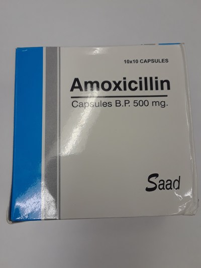 Amoxicillin 500 mg (CNW Group/Health Canada)