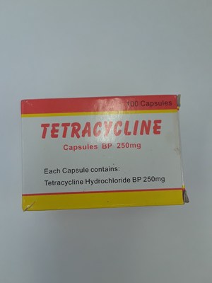 Tétracycline 250 mg (Groupe CNW/Santé Canada)
