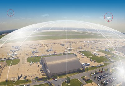 Citadel Defense counter drone technology keeps a large airspace protected from unwanted or harmful drones