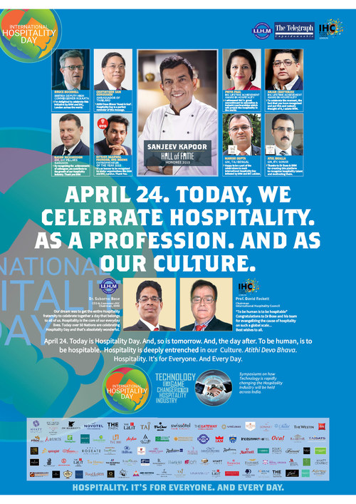 International Hospitality Day Celebrated on 24 April Across 9 Cities in