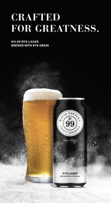 Wayne Gretzky Estates Introduces New No. 99 Rye Lager Beer (CNW Group/Andrew Peller Ltd.)