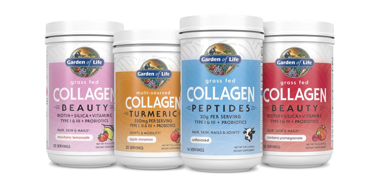 Garden Of Life Launches Grass Fed Collagen Line Designed To Help