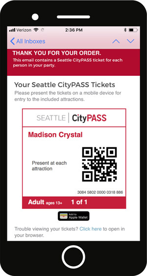 Convenient Mobile Ticket Option Now Available for Both the Seattle and Dallas CityPASS Programs