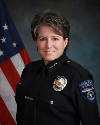 2019 Axon RISE Award for Community Commitment recipient, Sylvia Moir, Tempe PD Police Chief