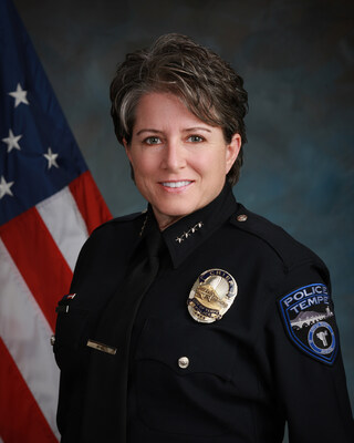 2019 Axon RISE Award for Community Commitment recipient, Sylvia Moir, Tempe PD Police Chief 2019 Axon RISE Award for Community Commitment recipient, Sylvia Moir, Tempe PD Police Chief