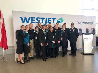 Le Dreamliner de WestJet effectue son premier vol transatlantique (Groupe CNW/WESTJET, an Alberta Partnership)
