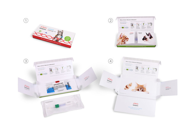 Basepaws, the first company to offer at-home feline DNA