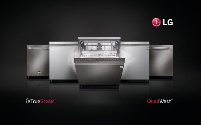 LG Electronics USA is rolling out new and updated models of the popular LG QuadWash™ dishwashers that feature LG’s best cleaning technologies ever, including smart controls and TrueSteam® for virtually spotless dishware.