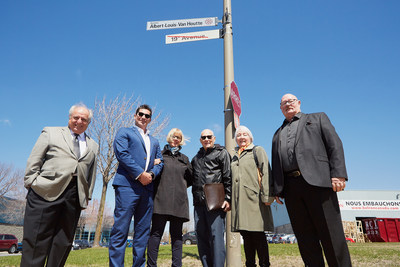 Avenue Albert-Louis-Van Houtte - Une rue porte le nom d'une icône du café au Canada