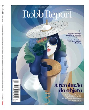 Nova edição da Robb Report Brasil faz giro pelo mundo e apresenta as maiores inovações do design