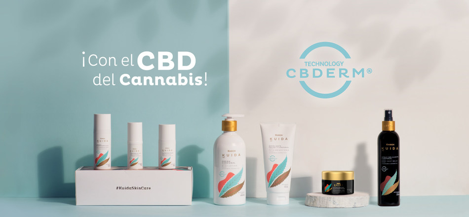 Khiron's Kuida cosmeceutical product line available across Colombia (CNW Group/Khiron Life Sciences Corp.)