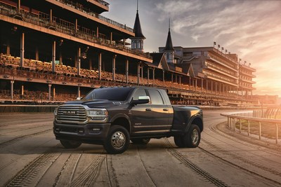 The Ram Truck brand celebrates 10 -Year anniversary as the Official Truck of Churchill Downs and the Kentucky Derby® with the debut of 2019 Special-edition Kentucky Derby Heavy Duty Pickup