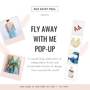 Rue Saint Paul Opens Sustainable and Ethical Concept Shop at NYC Pop-up