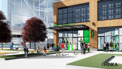 An Associated Bank branch will be built in Titletown and offer one-of-a-kind experiences for Packers fans.
