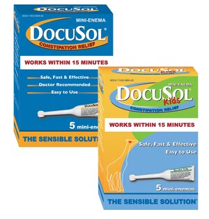 Constipation Can Spoil Even the Best Vacation. DocuSol® Products Are Developed to Help FAST!