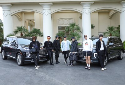 Hyundai Motor Offers Palisade Flagship SUV to K-pop Band BTS on way to Billboard Music Awards