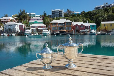 Bermuda Tourism Authority Named Official Tourism Partner of the US Open Tennis Championships with New Multi-Year Agreement. US Open trophies – Flatts Village, Bermuda. Credit: Meredith Andrews/Bermuda Tourism Authority