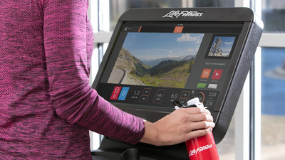 Life Fitness Media Console Image