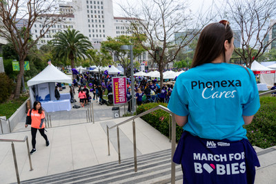 Phonexa team member participates in March for Babies.