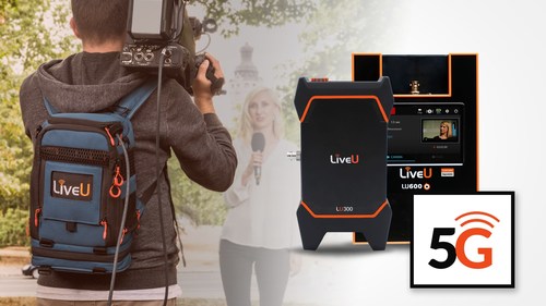 LiveU HEVC Broadcast Units will use the AT&T 5G Network for Mobile Video Production