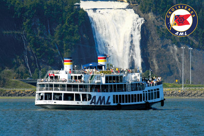 Montmorency Fall in Quebec City (CNW Group/Croisières AML)