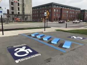 New 3D Accessible Parking Space Marks Launch of BraunAbility's Drive for Inclusion to Create a More Mobility Inclusive Society
