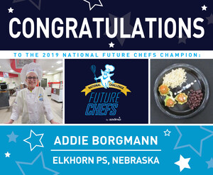 Elkhorn, Nebraska Public School 5th Grader Crowned Champion of the 2019 Sodexo Future Chefs Challenge