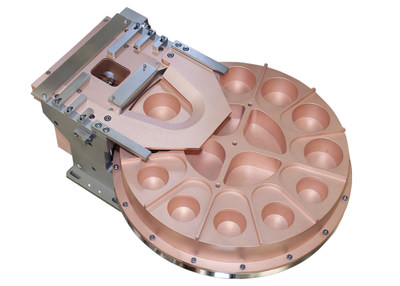 Ferrotec's XL-Series extra-large multi-pocket e-beam sources.