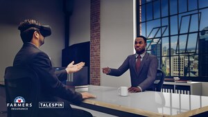 Farmers Insurance® and Talespin Announce Collaboration on Leadership and Communication Skills Training with AI-Powered Virtual Human Technology