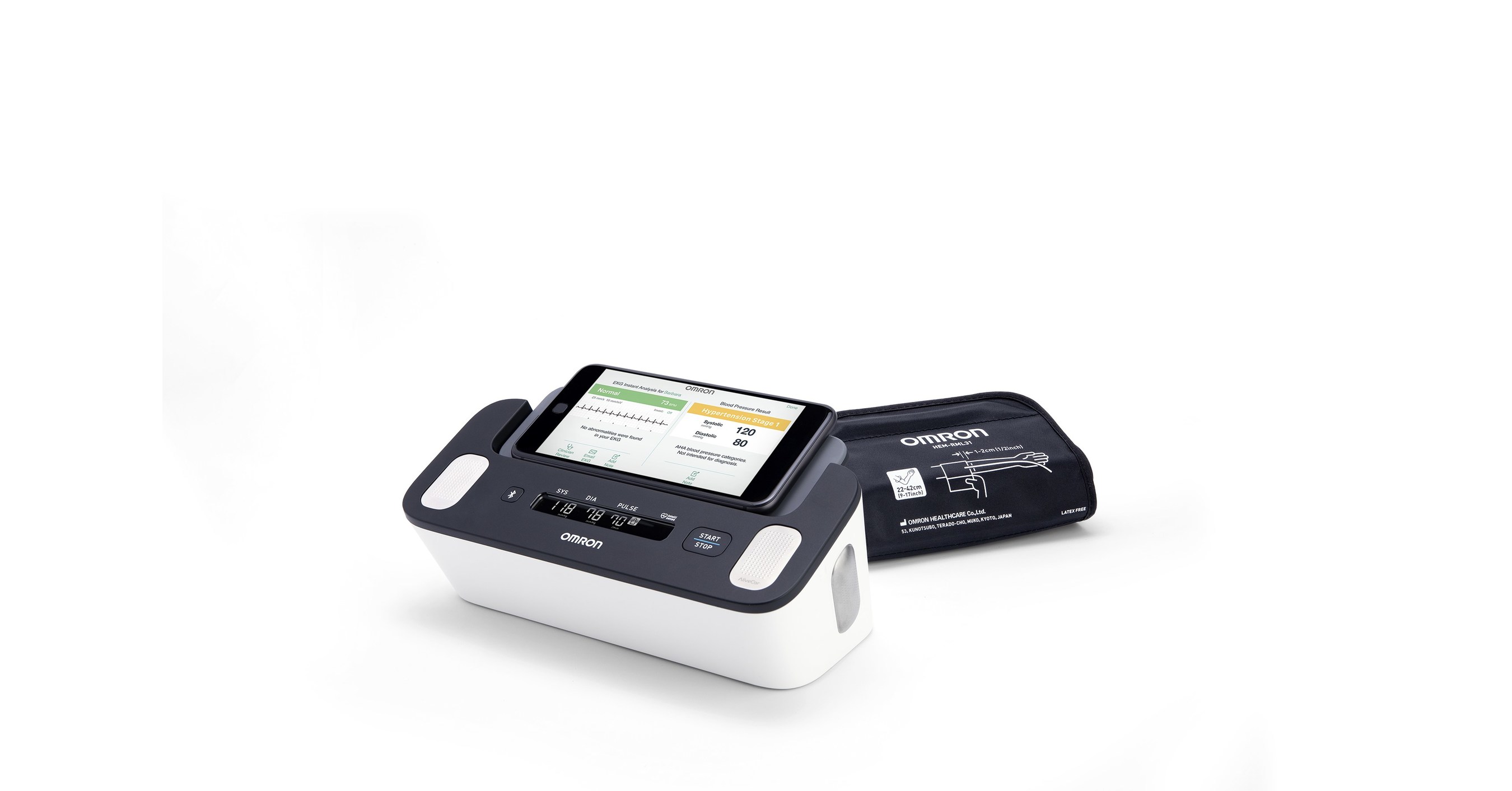 Omron announces new blood pressure monitors, app, AliveCor partnership