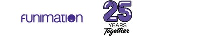 Funimation + 25th Anniversary Logos