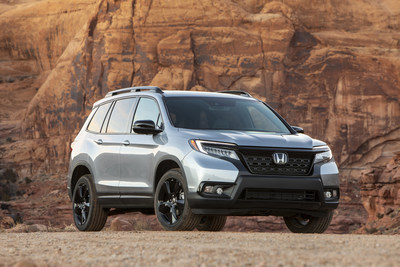 Sales of Honda's all-new 2019 Passport SUV helped push Honda trucks into positive territory as American Honda reports April 2019 sales results. (PRNewsfoto/American Honda Motor Co., Inc.)