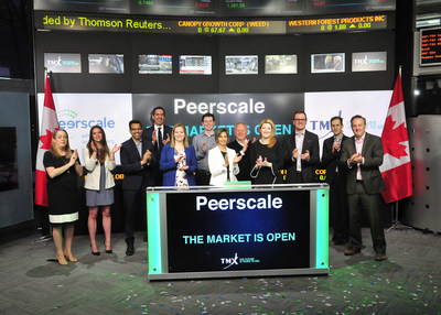 Peerscale Opens the Market (CNW Group/TMX Group Limited)